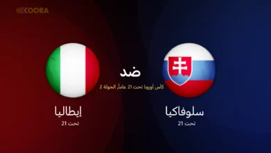 موعد مباراة سلوفاكيا ضد إيطاليا