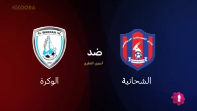 موعد مباراة الشحانية ضد الوكرة